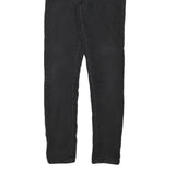 LEVI'S Womens Jeans Black Slim Skinny Denim Medium W26 L28 Zip Cotton Blend