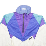 PEREGRINE Womens Blue & Purple Nylon Colourblock Reversible Jacket M Outdoor