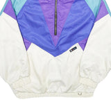PEREGRINE Womens Blue & Purple Nylon Colourblock Reversible Jacket M Outdoor
