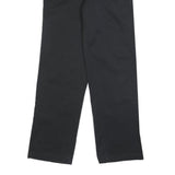DICKIES Mens Cotton Blend Black Regular Fit Straight Leg Trousers W30 L32