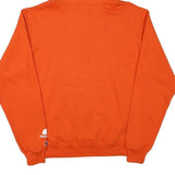 CHAMPION Mens Orange Pullover Hoodie M Cotton Blend Casual Drawstring Hood