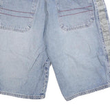 JAY JAYS Mens Denim Blue Casual Shorts M W31 Cotton Blend Logo Tape Detail