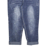 REVOLT Womens Jeans Blue Slim Skinny Denim Medium W28 L21 Embroidered Pockets