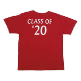 ADIDAS Mens Red Louisville Cardinals Graphic T-Shirt L Short Sleeve Crew Neck