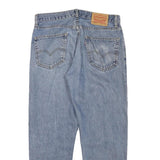 LEVI'S Mens Jeans Blue Regular Straight Denim Light W32 L26 Classic Cotton Blend
