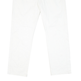 WRANGLER Womens Classic White Denim Jeans W38 L31 Zip Closure