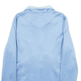 THE NORTH FACE Womens Blue Lightweight Jacket M Polyester Blend Zip Fleece