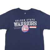 FANATICS Mens Blue Golden State Warriors Graphic T-Shirt L Short Sleeve Crew