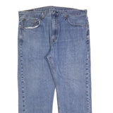 LEVI'S 505 Mens Jeans Blue Regular Straight Denim Medium W40 L30 Classic Zip