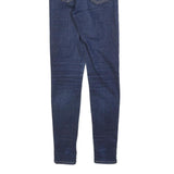 LEVI'S Womens Slim Blue Jeans Denim Medium W25 L30 Stretch Zip Closure
