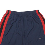 NIKE Mens Shorts Navy Blue & Red Casual L W27 Athletic Sportswear