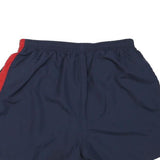 NIKE Mens Shorts Navy Blue & Red Casual L W27 Athletic Sportswear