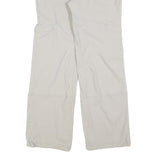 DOMYOS Womens Regular Beige Polyester Zip Trousers W28 L32 Casual Outdoor Wear