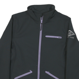 CARHARTT Womens Black Softshell Zip Jacket M Polyester Blend Workwear Casual