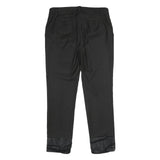 CAMOMILLA Womens Polyester Blend Black Regular Fit Straight Leg Trousers W32 L29