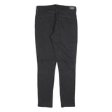 LEVI'S Womens Black Slim Skinny Denim Jeans Cotton Blend W30 L30 Classic Zip