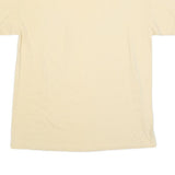 GILDAN Mens Beige Indiana Graphic T-Shirt L Short Sleeve Crew Neck Cotton Blend
