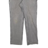 CARHARTT Mens Relaxed Fit Grey Denim Jeans W40 L34 Workwear Casual Zip Fly
