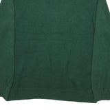 NAUTICA Mens Green Plain Crew Neck Basic Knit Jumper L Cotton Blend Casual