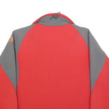 SHERPA Womens Red & Grey Outdoor Jacket S Polyester Softshell Zip Fastening