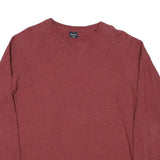 REEBOK Mens Maroon Sweatshirt Crew Neck M Classic Cotton Blend Pullover
