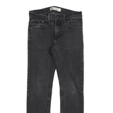 LEVI'S 511 Slim Boys Jeans Black Slim Skinny Denim W28 L28 Zip Cotton Blend