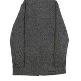 JACK WOLFSKIN Womens Grey Hooded Jacket UK 10 Polyester Blend Toggle Closure