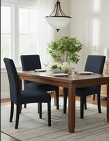 Anyseat Navy Chair Cover – Waterproof Elastic Slipcover with Anti‑Dirt Protection for Dining Room, Kitchen, Wedding, Hotel, Banquet & Restaurant