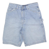 FADED GLORY Mens Denim Casual Blue Carpenter Style M W32 Cotton Blend Shorts