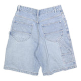 FADED GLORY Mens Denim Casual Blue Carpenter Style M W32 Cotton Blend Shorts