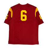 USc Nike Football Jersey - Large Red Polyester