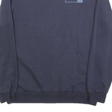 PUMA Mens Blue Crew Neck M Sweatshirt Cotton Blend Pullover Sports Casual