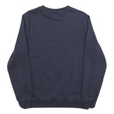 PUMA Mens Blue Crew Neck M Sweatshirt Cotton Blend Pullover Sports Casual