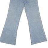 CBS Womens Relaxed Blue Jeans Denim Light W28 L31 Zip Pockets