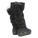 ADIDAS BY STELLA MCCARTNEY Womens High Lace-Up Boots Black Synthetic UK 5.5