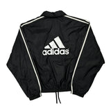 Adidas Windbreaker - Medium Black Nylon
