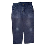Carhartt Carpenter Pants - 36W 29L Gray Cotton