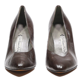 WERNER KERN Pump Heels Brown Leather Womens UK 5.5