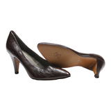 WERNER KERN Pump Heels Brown Leather Womens UK 5.5