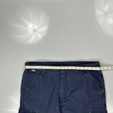 Carhartt Cargo Trousers - 40W 30L Navy Cotton