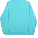 THE NORTH FACE Mens Blue Pullover Hoodie L Icon Logo Cotton Blend Casual