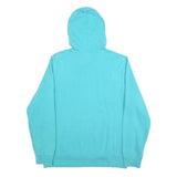 THE NORTH FACE Mens Blue Pullover Hoodie L Icon Logo Cotton Blend Casual