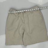 Riders Chino Shorts - 30W 7L Beige Cotton