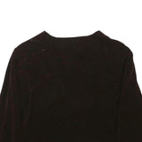 Womens Black Jacket XXS Polyester Blend Plain Cropped Minimalist Sleeve Trim