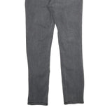 CALVIN KLEIN JEANS Womens Slim Black Denim Dark Zip W30 L30 Stylish Casual