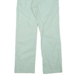 TIMBERLAND Mens Regular Fit Blue Cotton Blend Trousers W33 L29 Casual Zip
