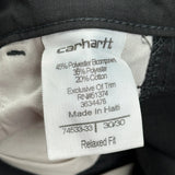 Carhartt Carpenter Pants - 31W US 8 Gray Polyester Blend