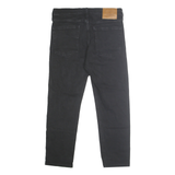 LEVI'S 510 BIG E Mens Jeans Black Regular Skinny Denim Raw W31 L25 Vintage