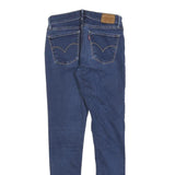 LEVI'S 710 Womens Jeans Blue Slim Skinny Denim Medium Wash W25 L28 Stretch
