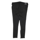 TRUE RELIGION Womens Black Slim Skinny Denim Dark W34 L28 Distressed Jeans